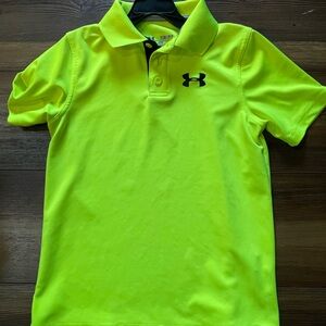 Under Armour Green Performance Polo Shirt